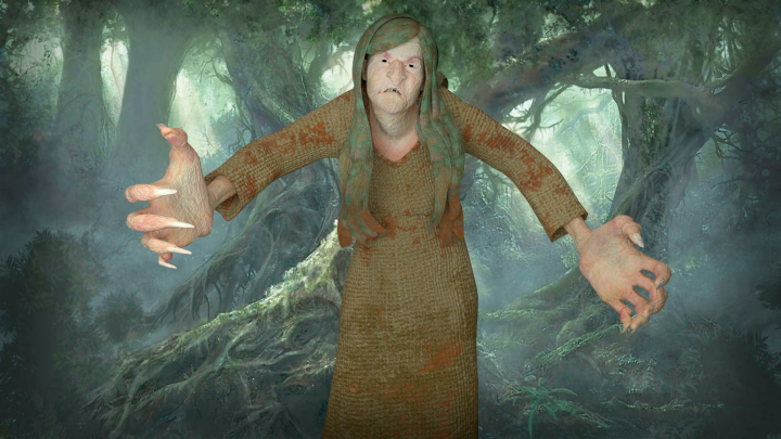 персонаж: моделирование, текстурирование, анимация, low-poly