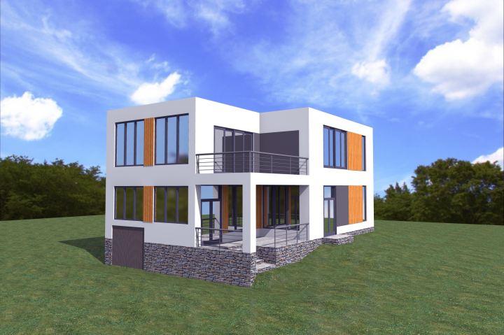 частный дом 200 м2