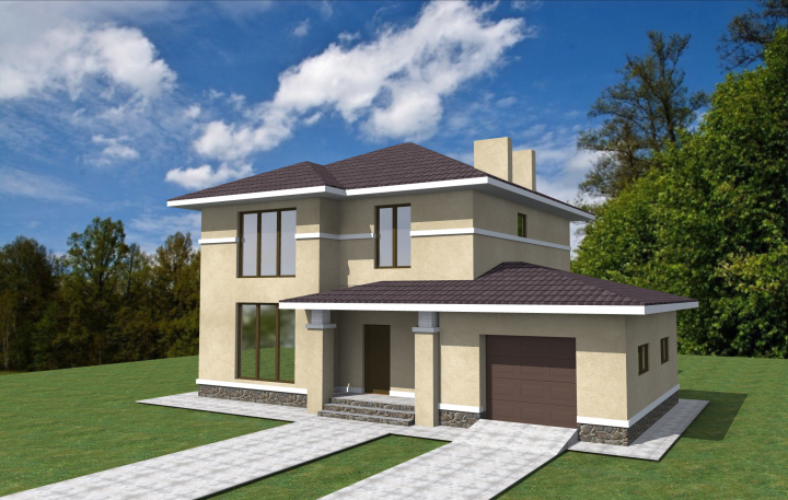 частный дом 200 м2