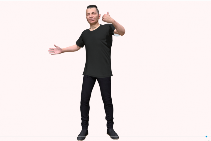 Реалистичный персонаж