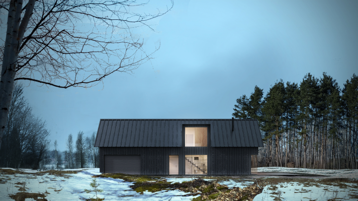 Визуализация жилого дома