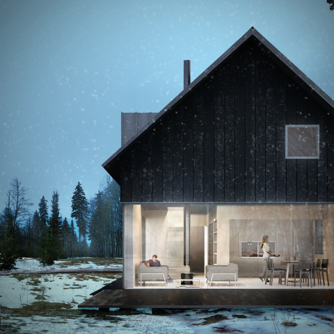 Визуализация жилого дома