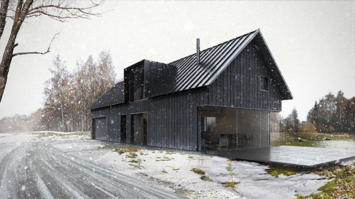 Визуализация жилого дома