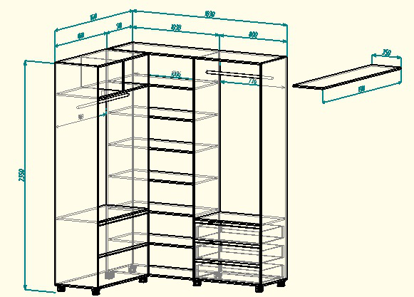 Гардеробная