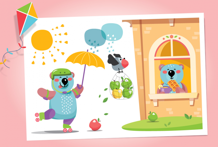 Разработка персонажа для торговой марки детских снеков