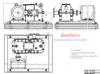 Установка редуктора на плиту