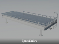 Грузовой стол с аппарелью