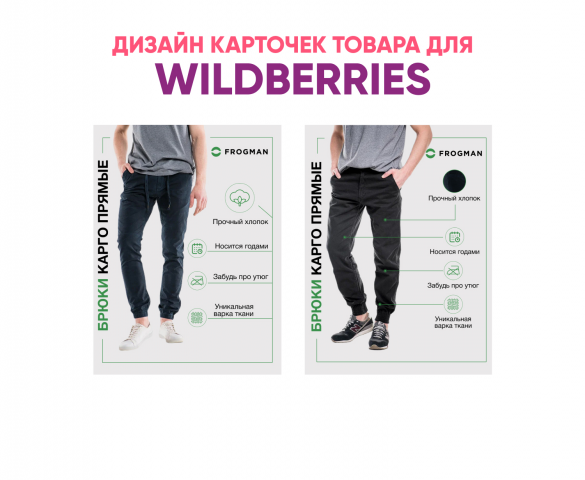 Карточки товара для Wildberries