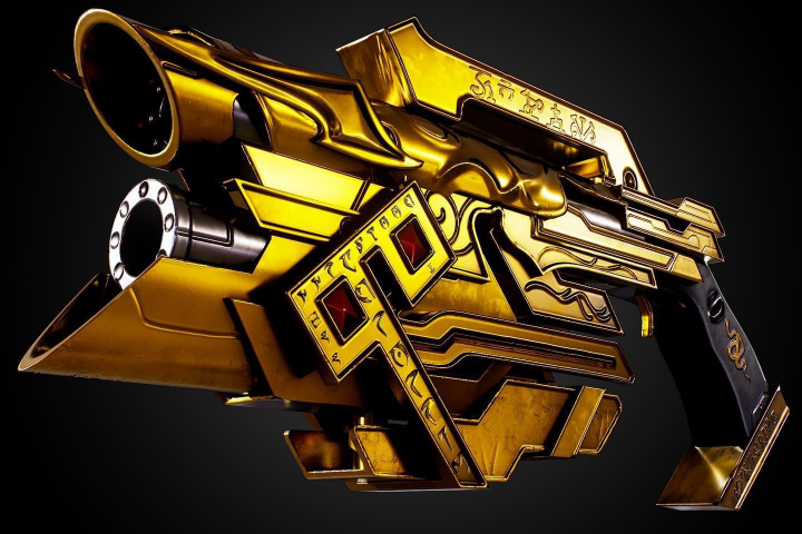 Game ready || Золотой пистолет