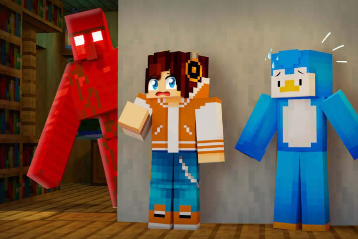 Minecraft but the Cursed Resort Survival