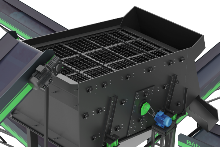 Угольный грохот, графитовый стайл