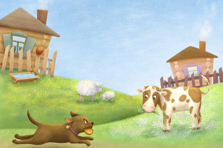 Лето в деревне