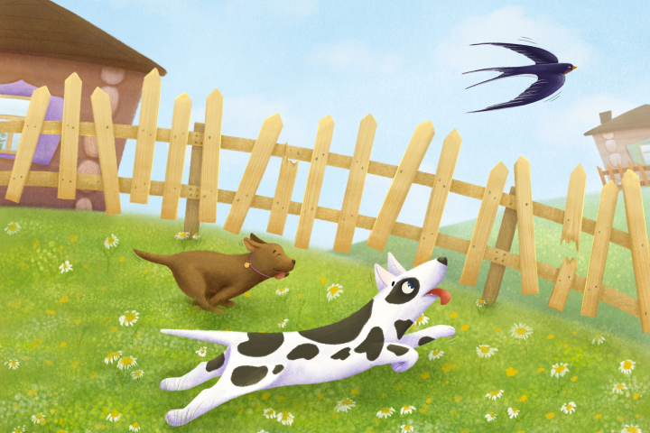 Щенячья радость