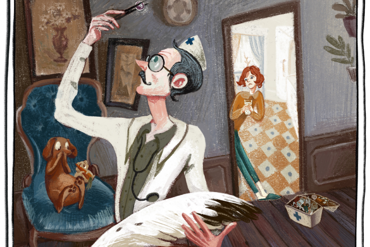 иллюстрация для детской книги