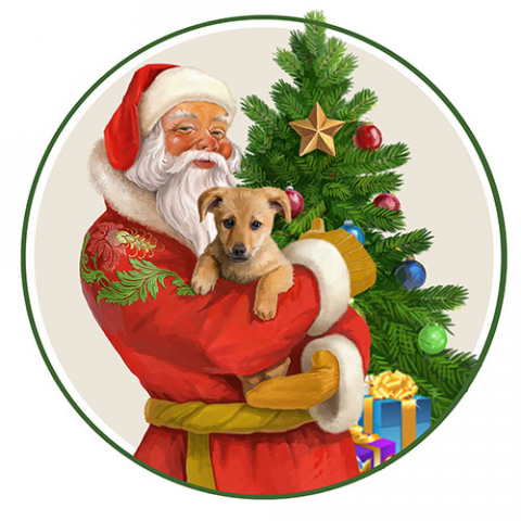 Новогодняя открытка