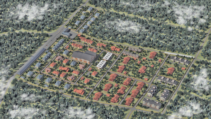 Коттеджный поселок 'Новое Лапино'