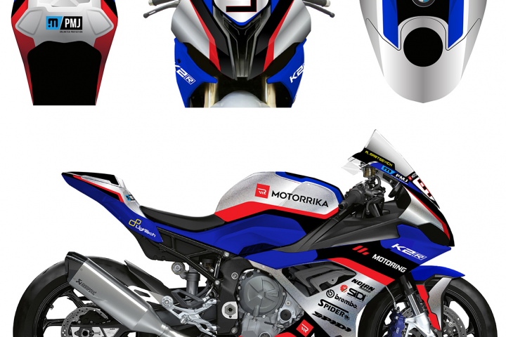 Дизайн мотоциклов для команды Motorrika