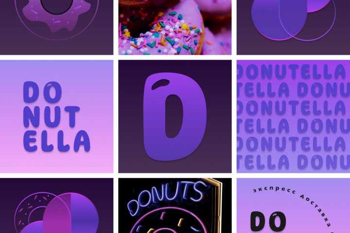 Бренд-борд Donutella