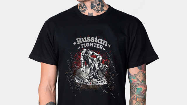 Разработка принтов для бойцовского клуба