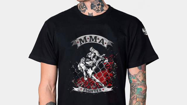 Разработка принтов для бойцовского клуба