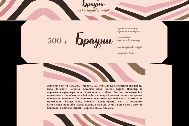 развертка упаковки