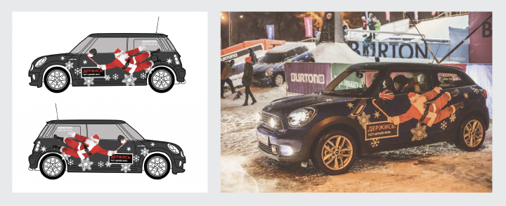 Оклейка для MINI АВИЛОН