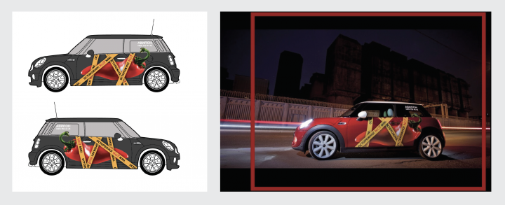 Оклейка для MINI АВИЛОН