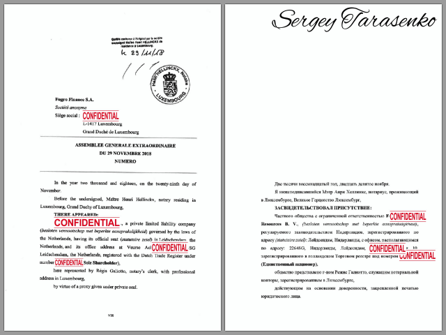 Перевод правок в устав организации