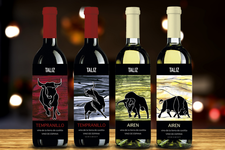 Дизайн этикетки для компании issi spirits