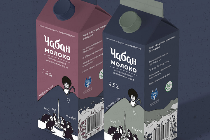 Редизайн упаковки молока