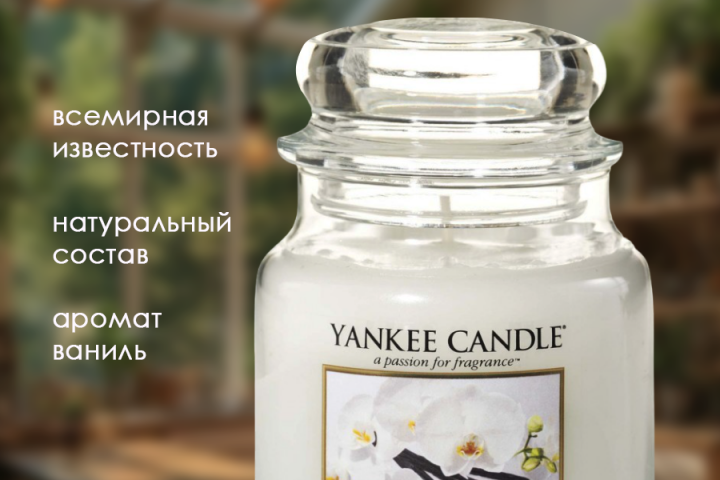 Свеча ароматическая