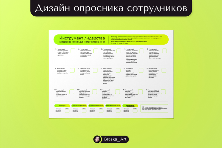 Дизайн листовки