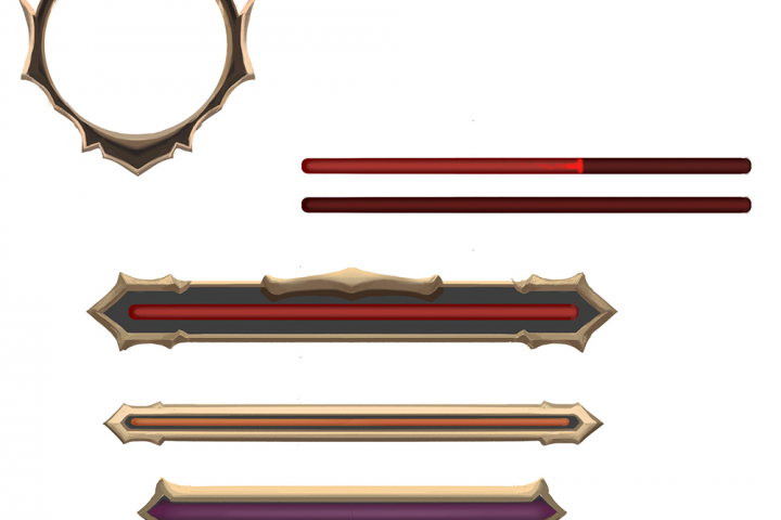 UI elements {fantasy)