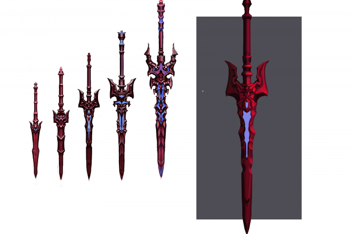 blood swords