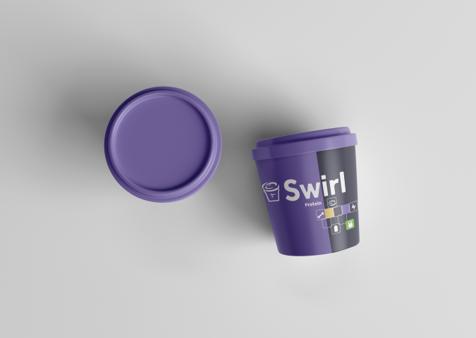 Фирменный стиль для компании "SWIRL"