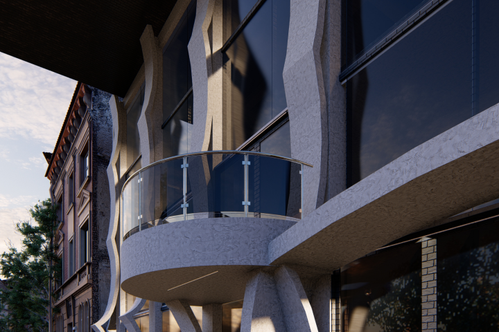 проект декорирования фасада