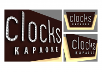 вывеска Clocks