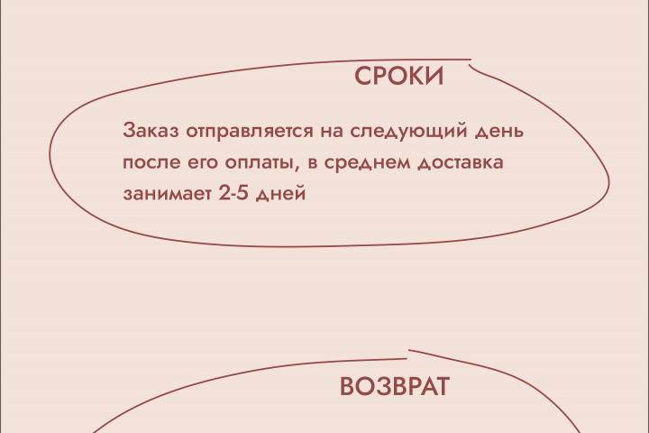 дизайн макет для интернет -магазина свечей