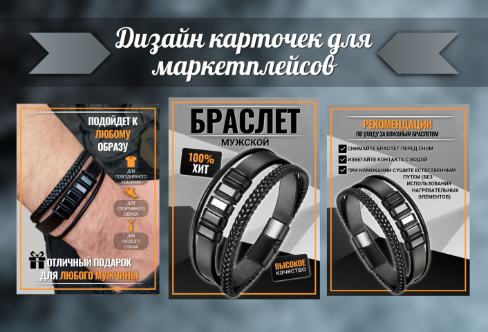 Дизайн карточки на МП