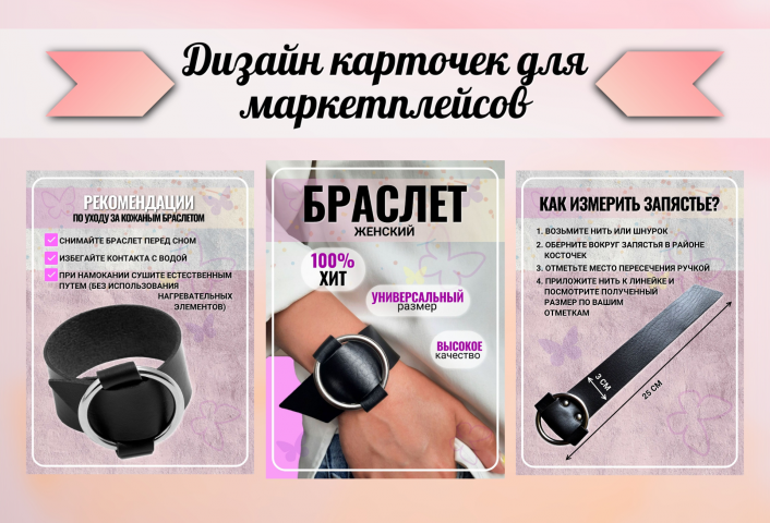 Дизайн карточки на МП