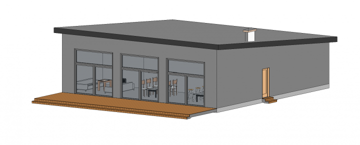 Модель в Revit
