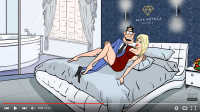 Мультипликационный рекламный ролик для ТВ "Alex hotels 1"