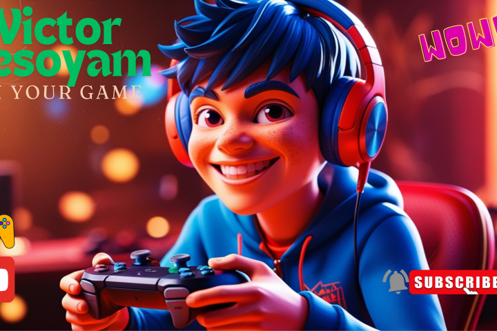 для YOU TUBE канала , геймерской сцен