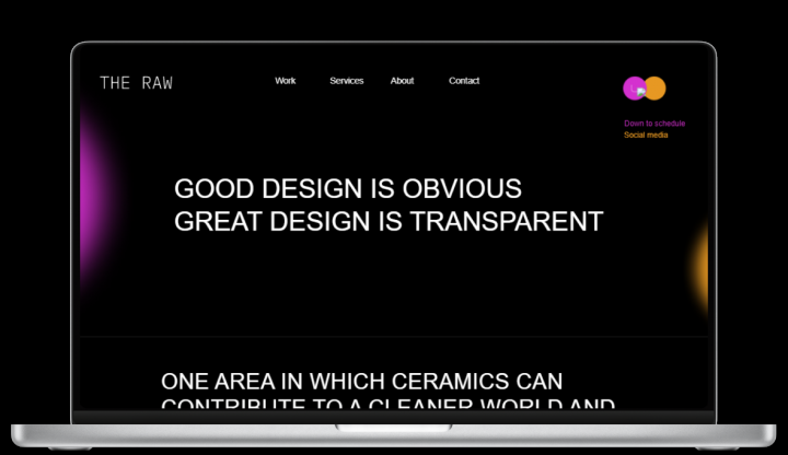 Лендинг The rew