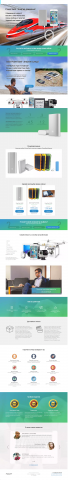 Landing Page по продаже Pawer Bank