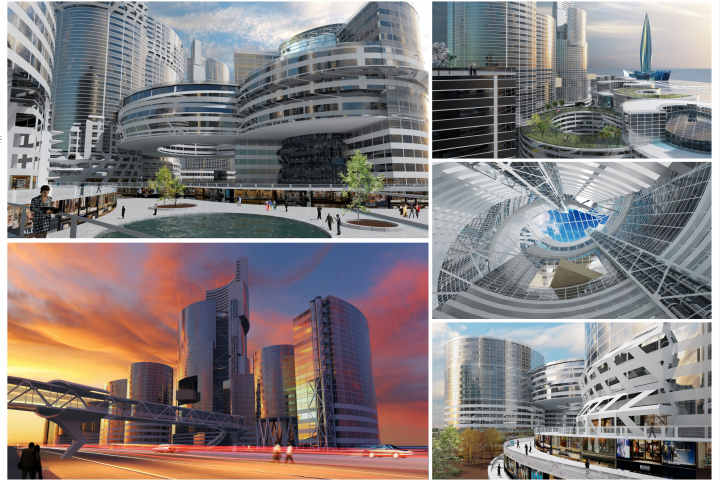 Офисный кластер "Lachta city"