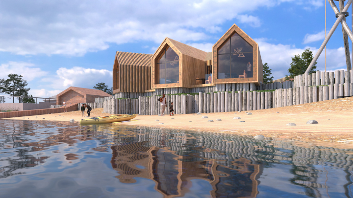 Кафе на Белом море / Cafe on the White Sea