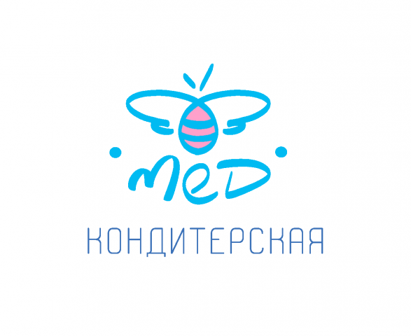 Фирменный стиль кафе-кондитерской "Мёд"
