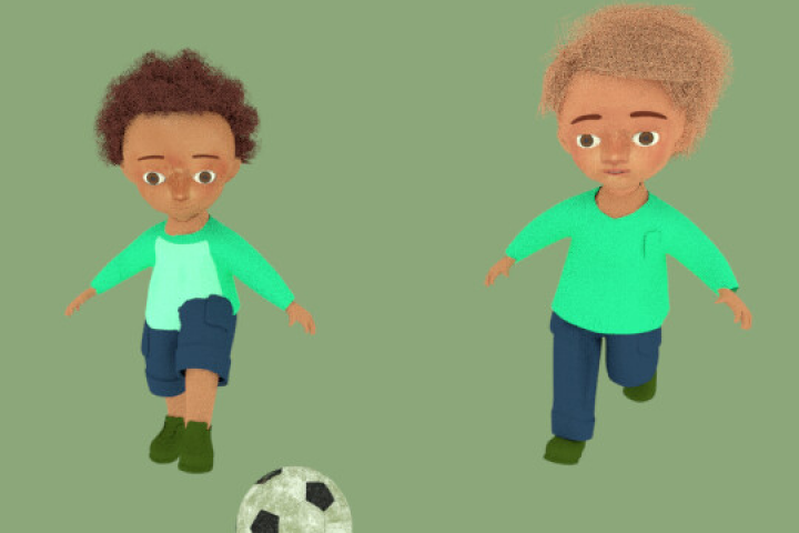 Дизайн 3D персонажа для анимации