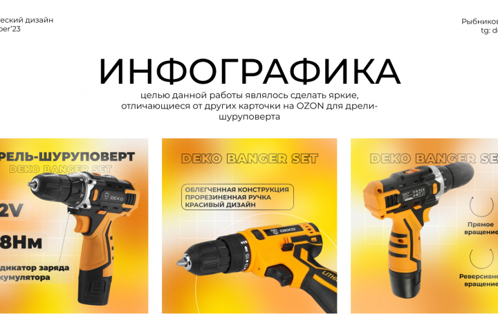 Карточки для дрели-шуруповерта на OZON